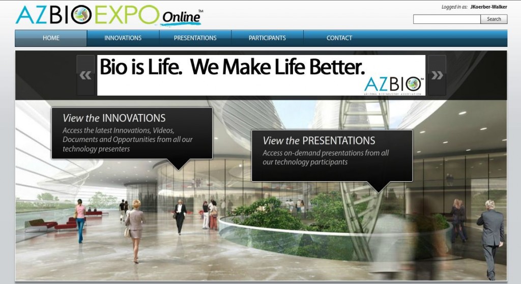 AZBio Expo Online Main Hall