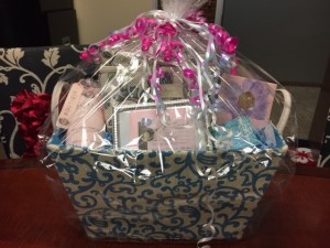 raffle prize- gift basket