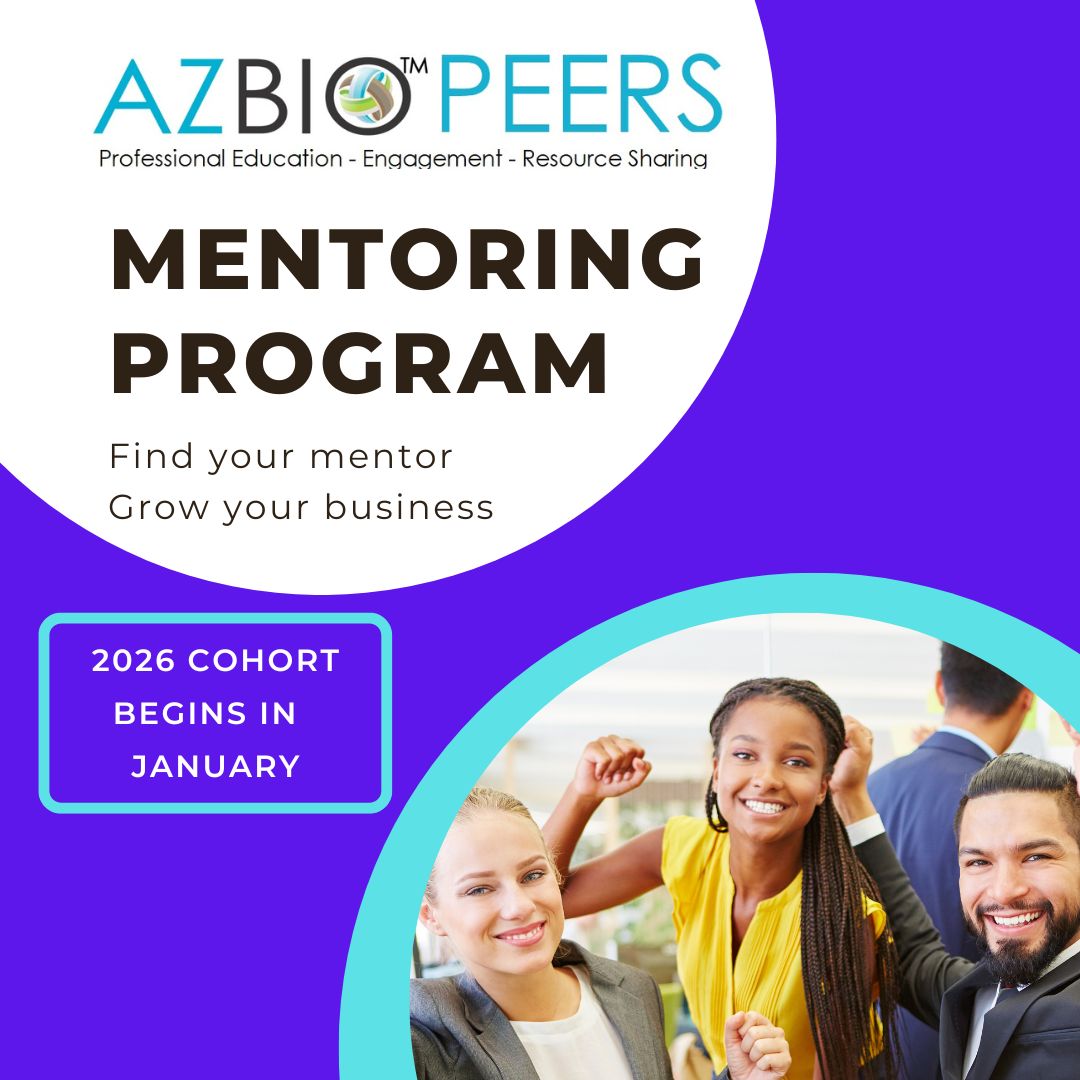 2025 AZBioPEERS Mentoring Program Poster