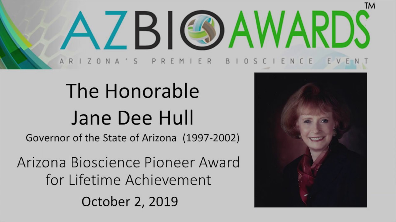 Celebrating the Life of Jane Dee Hull, 20th Governor of the State of